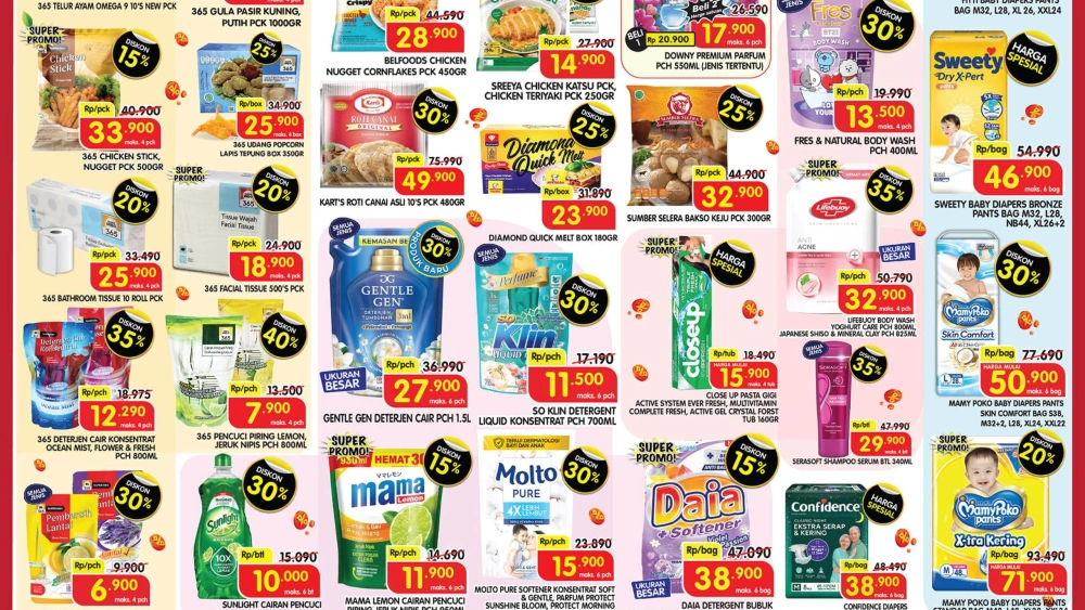 Promo Superindo Hari Ini Kamis, 30 Oktober 2025. [Superindo]